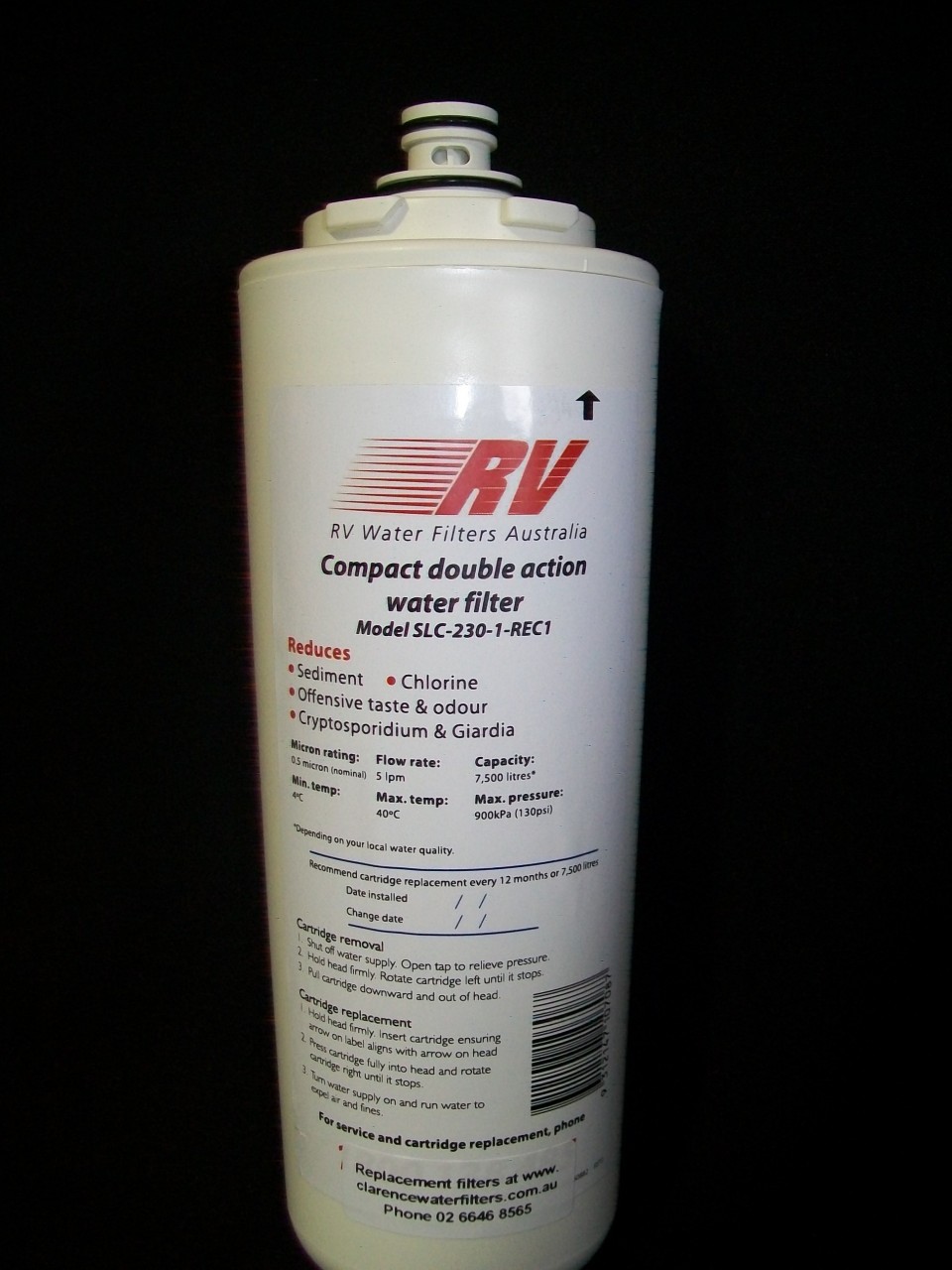 Clarence Water Filters Australia SLC2301C Snap Seal Water Filter 3M SLC2301REC1
