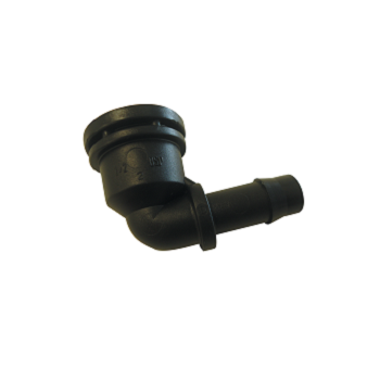 1/2" BSP barb plastic Elbow