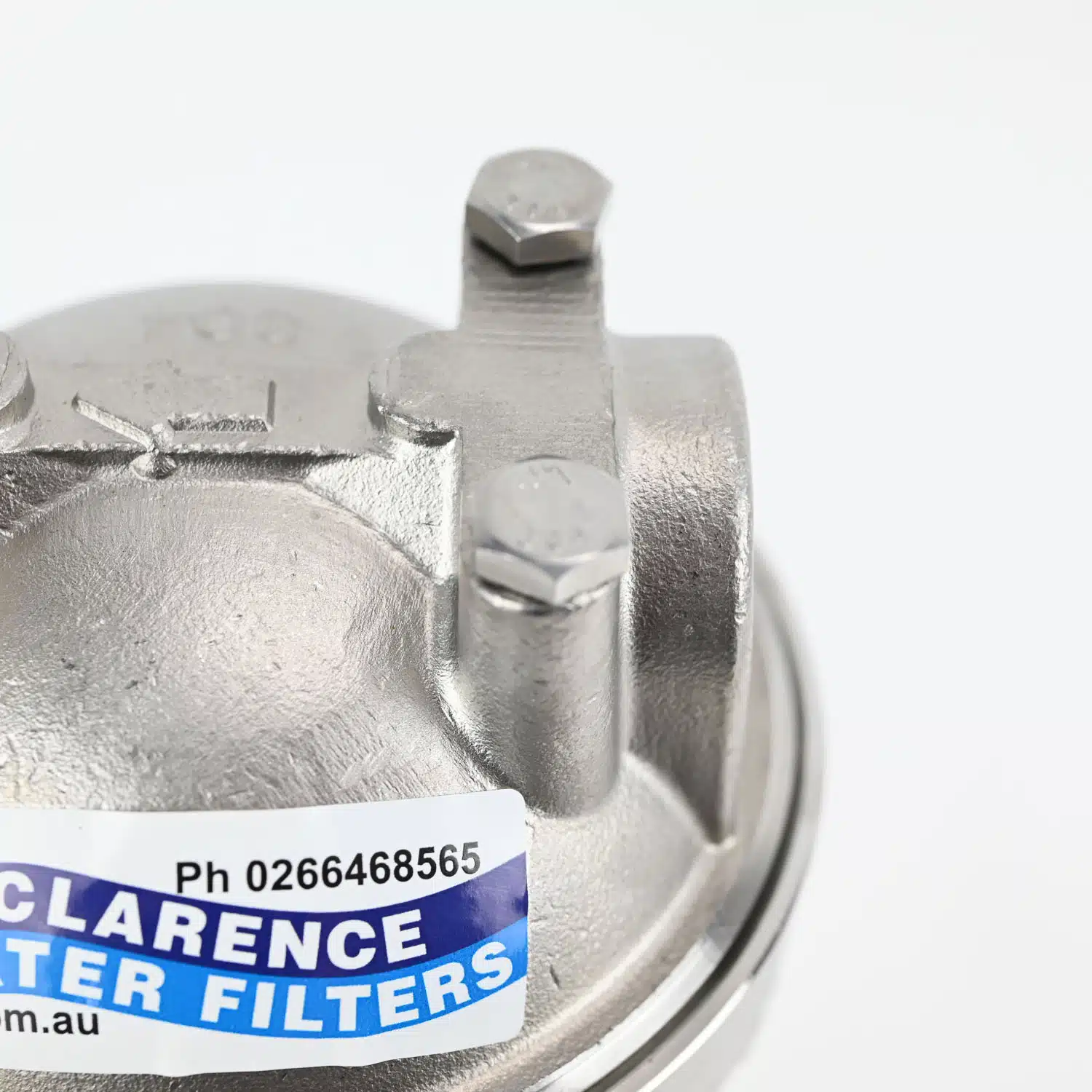 10 Inch 304 Stainless Steel Water Filter Houseing with Half Inch Ports and Bracket for 10 inch by 2 point 5 Water Filters