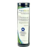 10 inch Fluoride Chloramine and Chemical Reduction Carbon Water Filter Aquametix AMB10