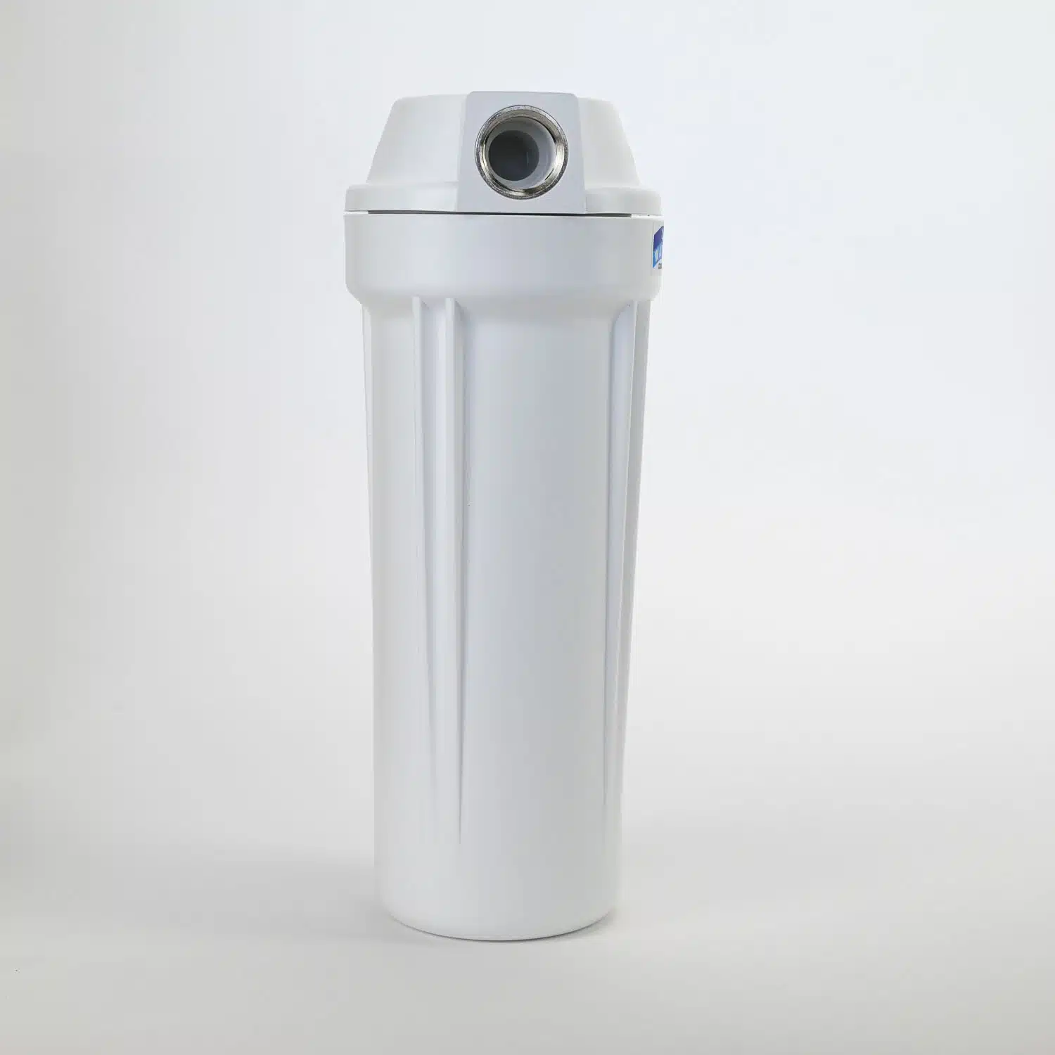 10 inch QMP Water Filter Housing with three quarter inch chrome plated brass ports