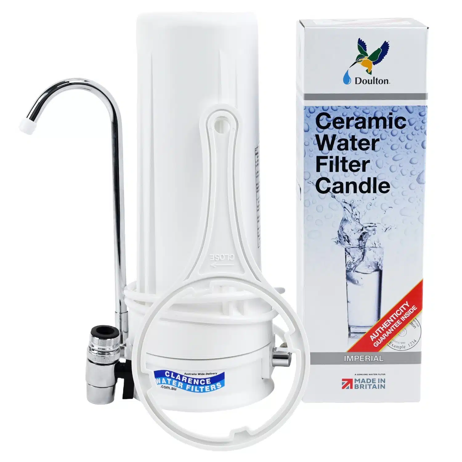 10-inch-bench-top-water-filter-system-for-tank-water-featuring-an-Doulton-Ultracarb-ceramic-water-filter