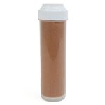 10 inch by 2 point 5 inch P100C Water Softening Filter with Softening Resin in Refillable Cartridge