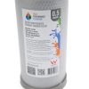 10 inch by 4 point 5 inch carbon block water filter rating at 0 point 5 microns for chemical reduction