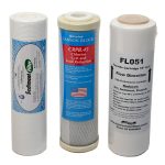 1025PS1 Sediment FL051 Fluoride & WC04 Carbon Filter Set