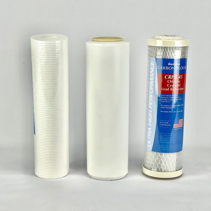 1025PS1 Sediment FL051 Fluoride & WC04 Carbon Filter Set Clarence