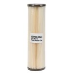 1025PW0.35 Pleated Washable 0.35 Micron 9 3_4 inch x 2.5 inch Filter Beer filtration