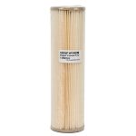 1025PW1Nom Pleated Washable 1 Micron Nominal 9 three quarter inch by two point 5 inch Beer Filter Made in USA by Harmsco