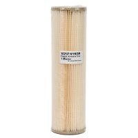 1025PW1Nom Pleated Washable 1 Micron Nominal 9 three quarter inch by two point 5 inch Beer Filter Made in USA by Harmsco