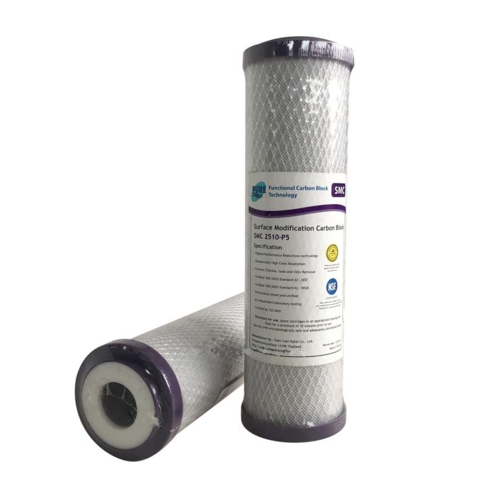 SMC 1025SMC0.5 2510P5 0.5 Micron Carbon Block Filter Cartridge