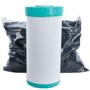 1045GAC5 Refillable High Flow Granular Activated Carbon water filter 5 Micron Filter to 10 inch by 4 point 5 inch Filter Housings