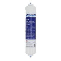 10JG5M 5 micron granular carbon External Fridge Water Filter with quarter inch push in tube fittings can replace Fischer and Paykel 836848 and 847200