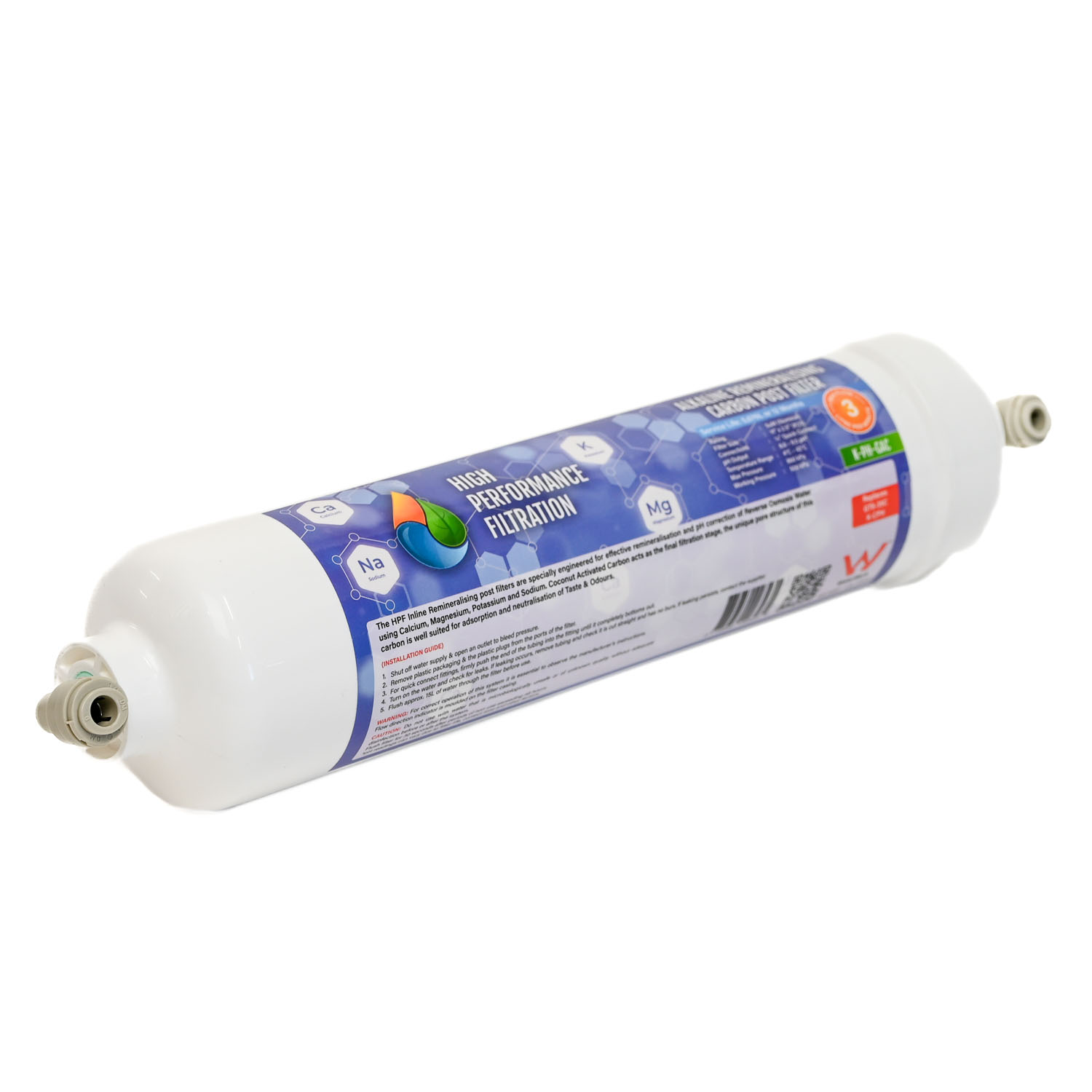 1225Alka GAC In-Line Alkalising and Carbon inline filter K-CPH K-PH-GAC