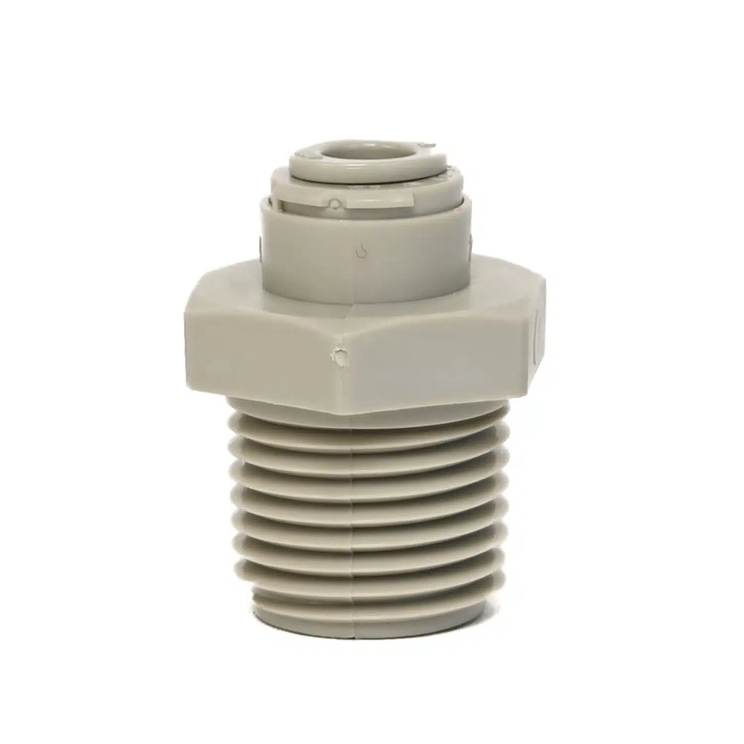 Quarter Inch Tube to Half Inch Male BSP Straight Fitting AMCBT0407