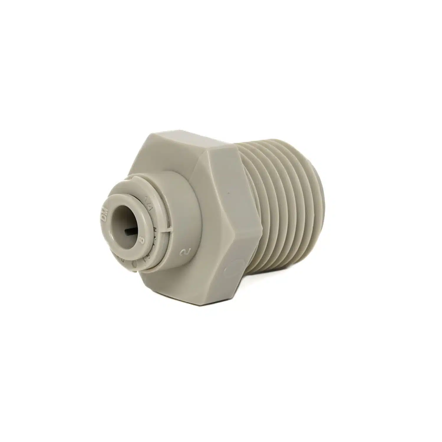 Quarter Inch Tube to Half Inch Male BSP Straight Fitting AMCBT0407