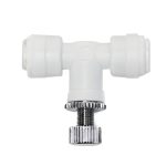Quarter inch Tube to Quarter inch Tube In-Line Adjustable Control Valve ACUC0404