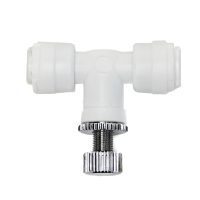 Quarter inch Tube to Quarter inch Tube In-Line Adjustable Control Valve ACUC0404