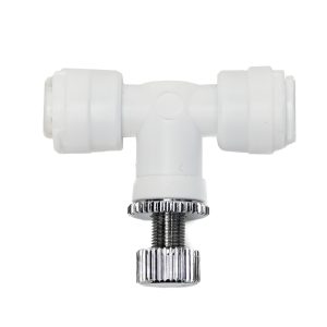 Quarter inch Tube to Quarter inch Tube In-Line Adjustable Control Valve ACUC0404