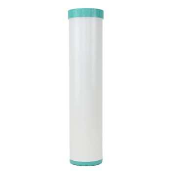 20 inch by 4 point inch refillable water filter containing Silver GAC Carbon for Tank Water