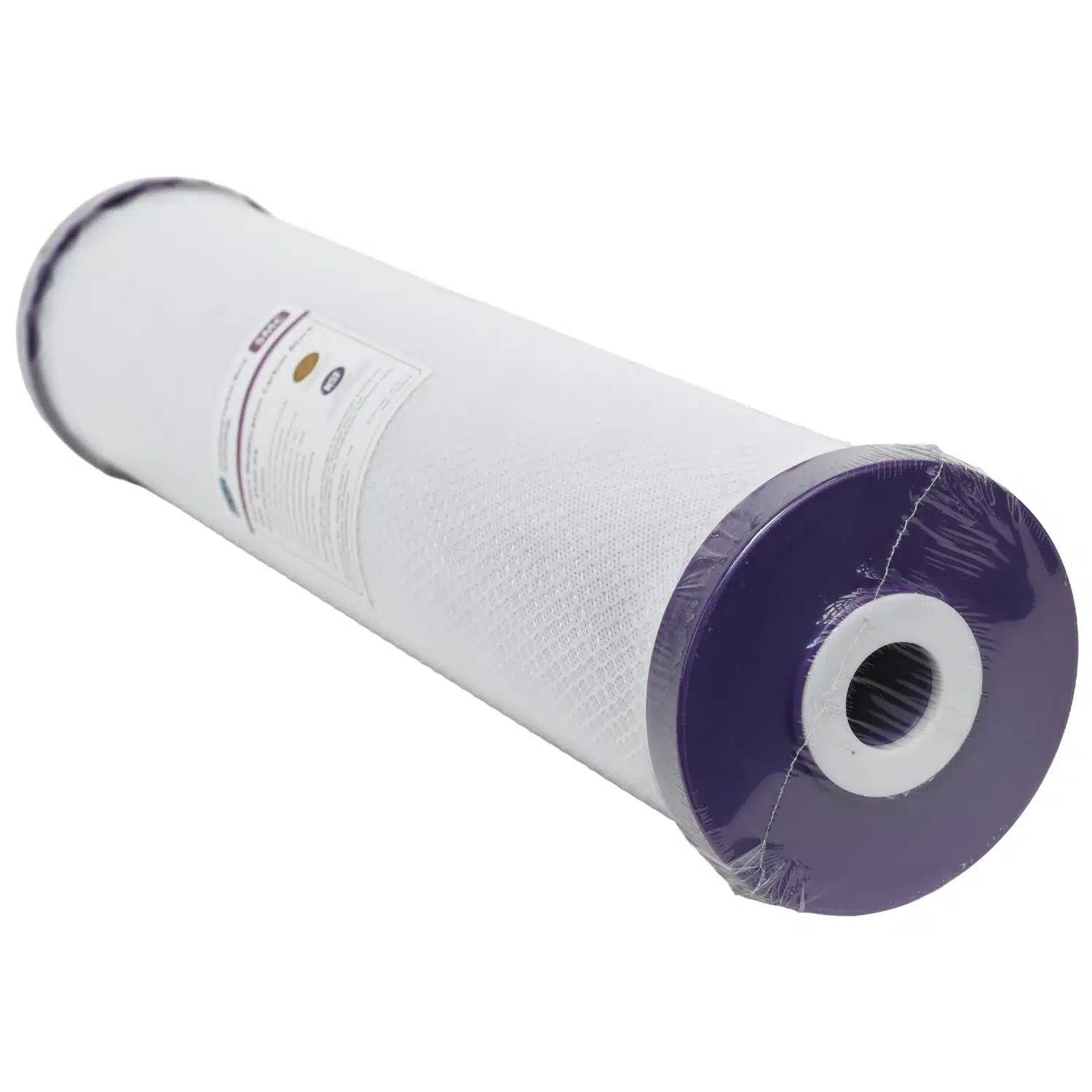 20 inch by 4.5 inch Pure SMC 4520-P5 0.5 micron Carbon Block Filter Colour Reduction