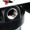 20 inch x 4 point 5 Big Black Twin Stage High Flow Water Filter Housing