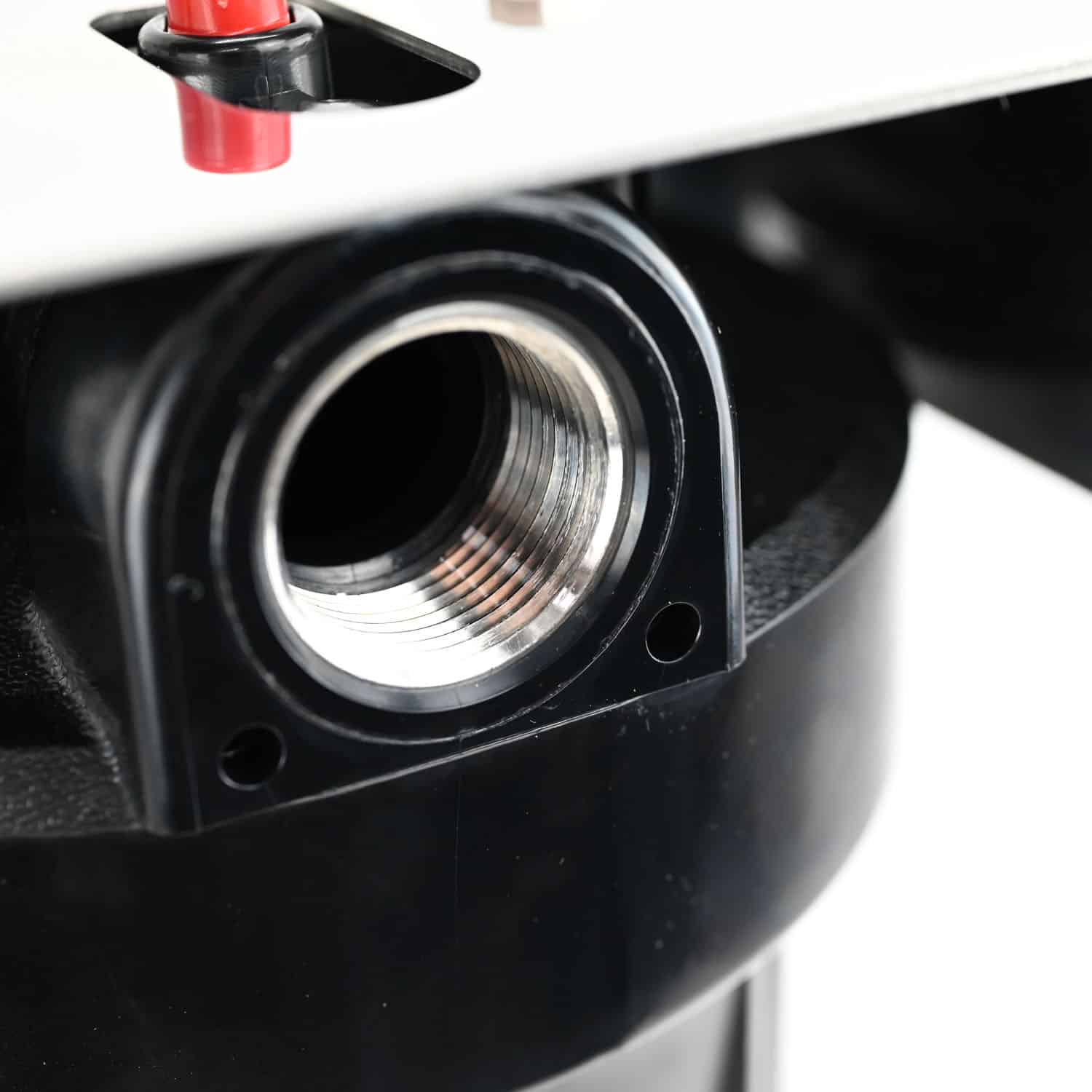 20 inch x 4 point 5 Big Black Twin Stage High Flow Water Filter Housing