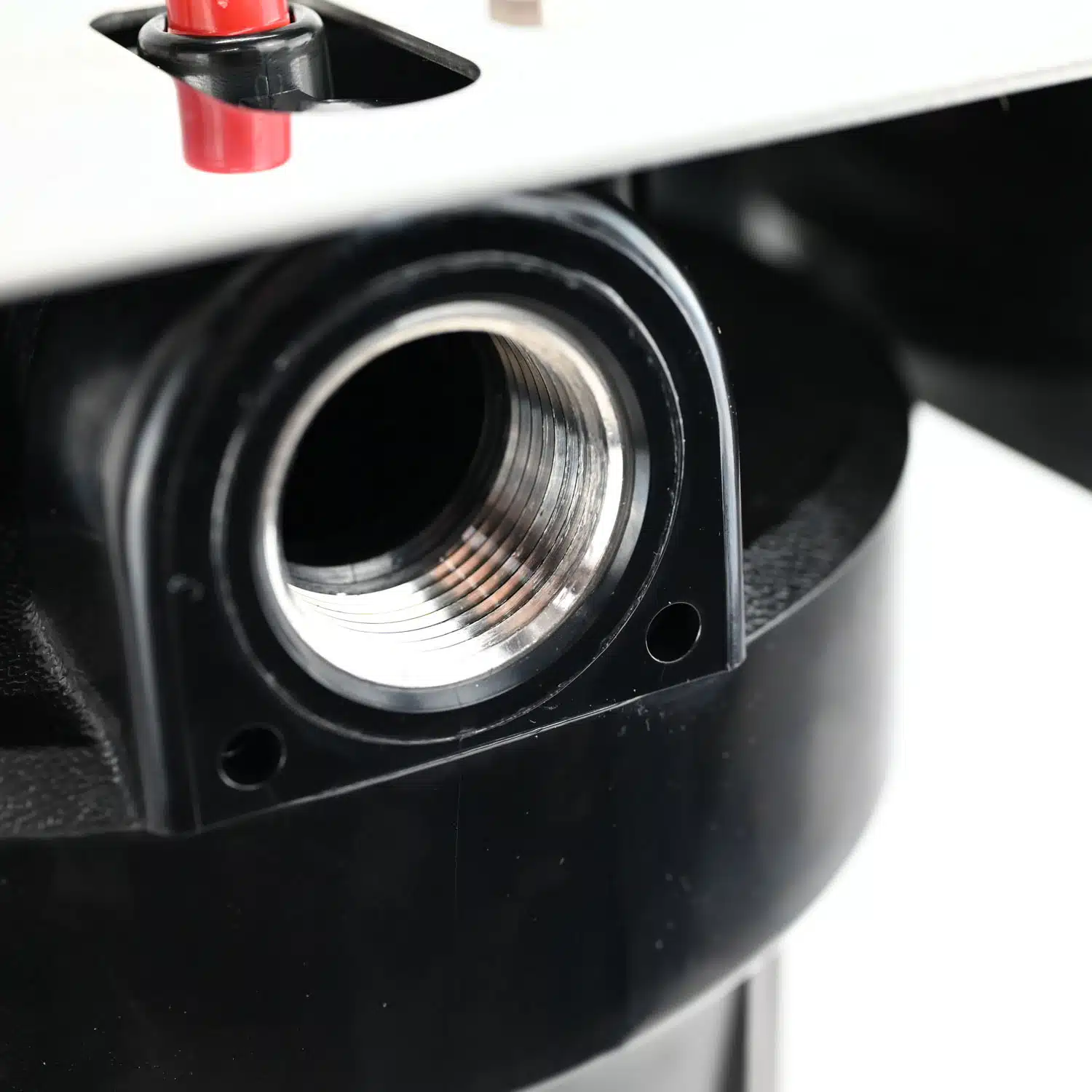 20 inch x 4 point 5 Big Black Twin Stage High Flow Water Filter Housing