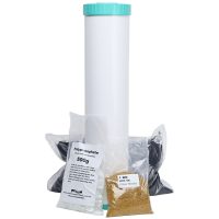 20 inch x 4 point 5 inch High Chlorine & Chloramine 2045 KDF55 Polyphosphate ORC carbon refillable water filter with scale reduction