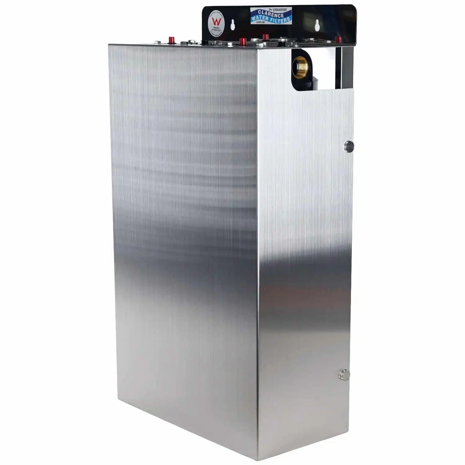 20 Big Blue Twin Housing On Frame With Stainless Steel Cover