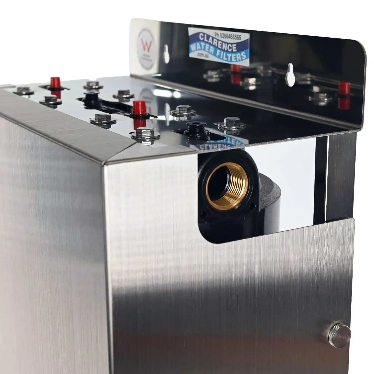 20 Big Blue Twin Housing On Frame With Stainless Steel Cover