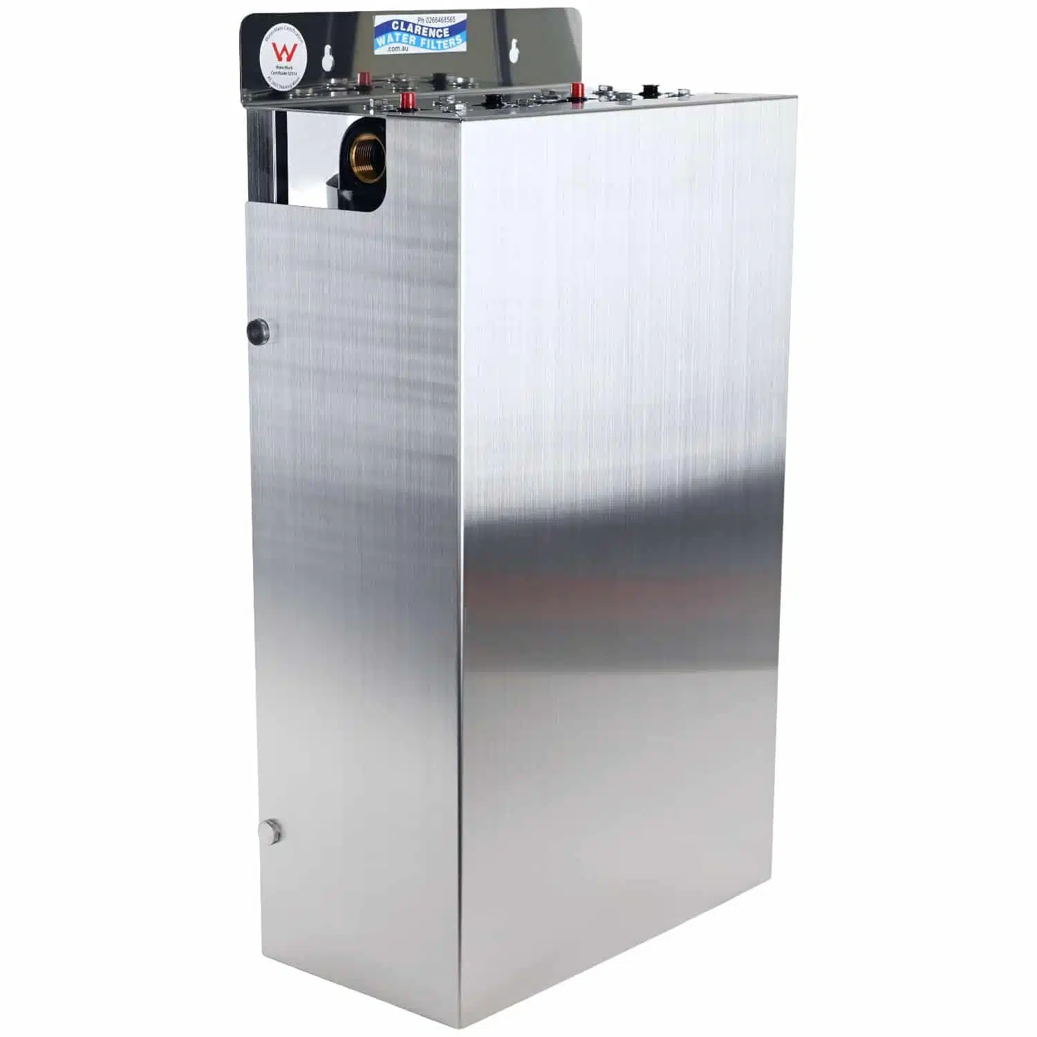 20 Big Blue Twin Housing On Frame With Stainless Steel Cover