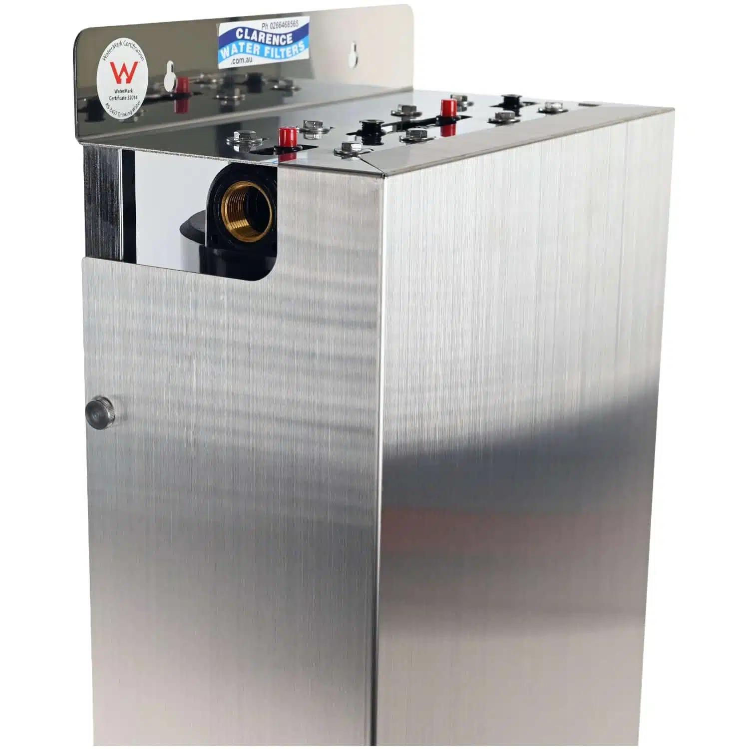 20 Big Blue Twin Housing On Frame With Stainless Steel Cover