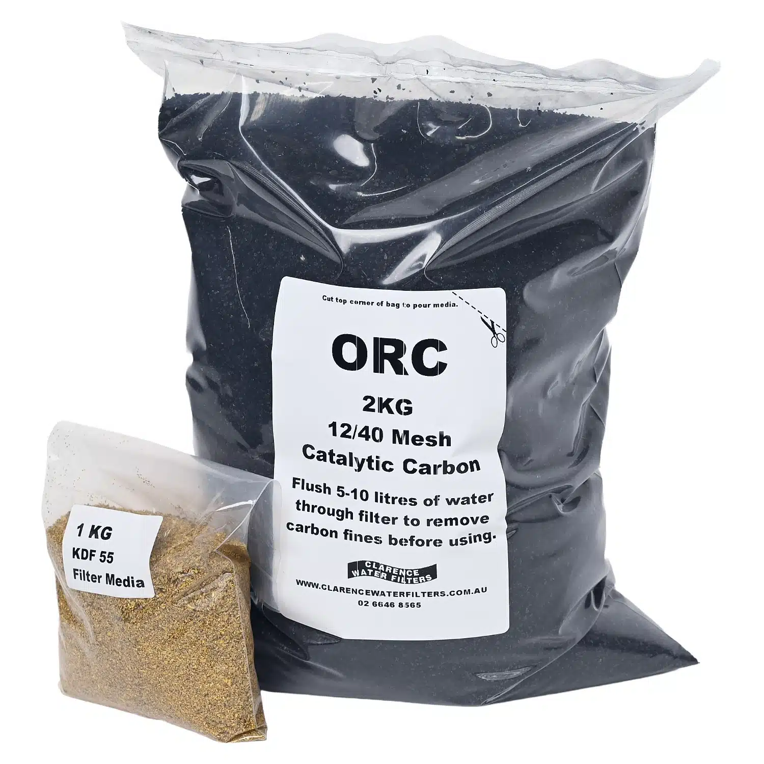 20" x 4.5" High Chlorine & Chloramine 2045 KDF55 and ORC carbon - Image 3