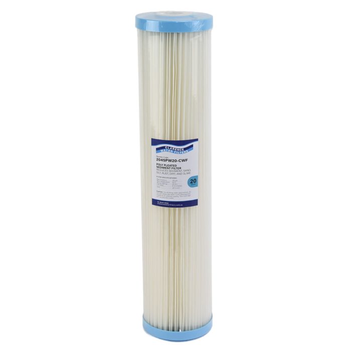 2045PW20-CWF Taiwanese made 20 inch by 4 point 5 sediment filter with rubber seals