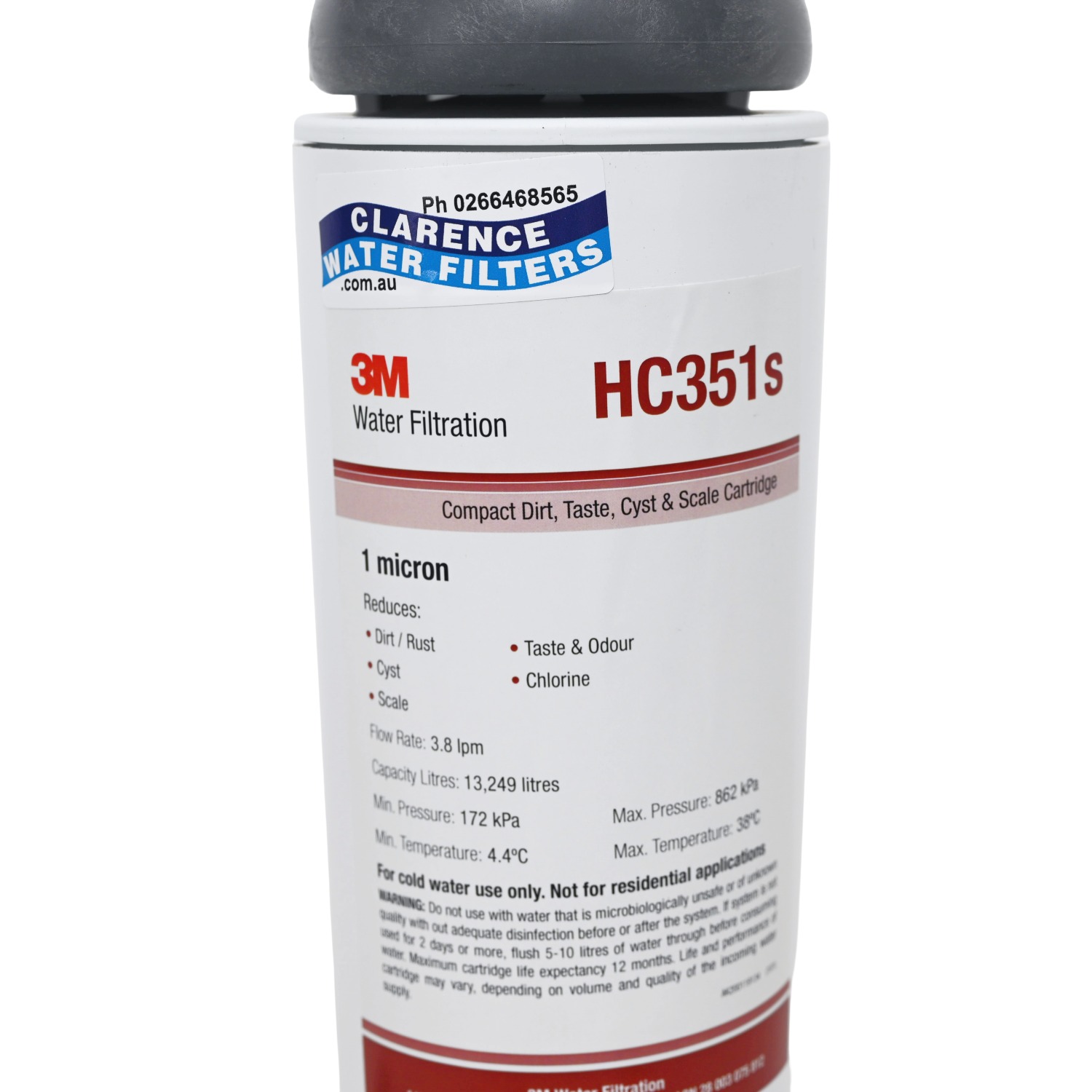 3M HiFlow Under Sink Inline Water Filter System With half inch connections and braided lines 5