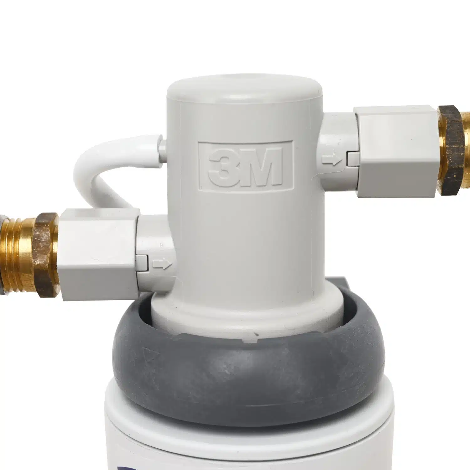 3M HiFlow Under Sink Inline Water Filter System With half inch connections and braided lines 5