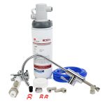 3M Under Sink Filtered Drinking Water Systems with NEP Head PLV Fittings Shut Off Tap and Drinking Tap