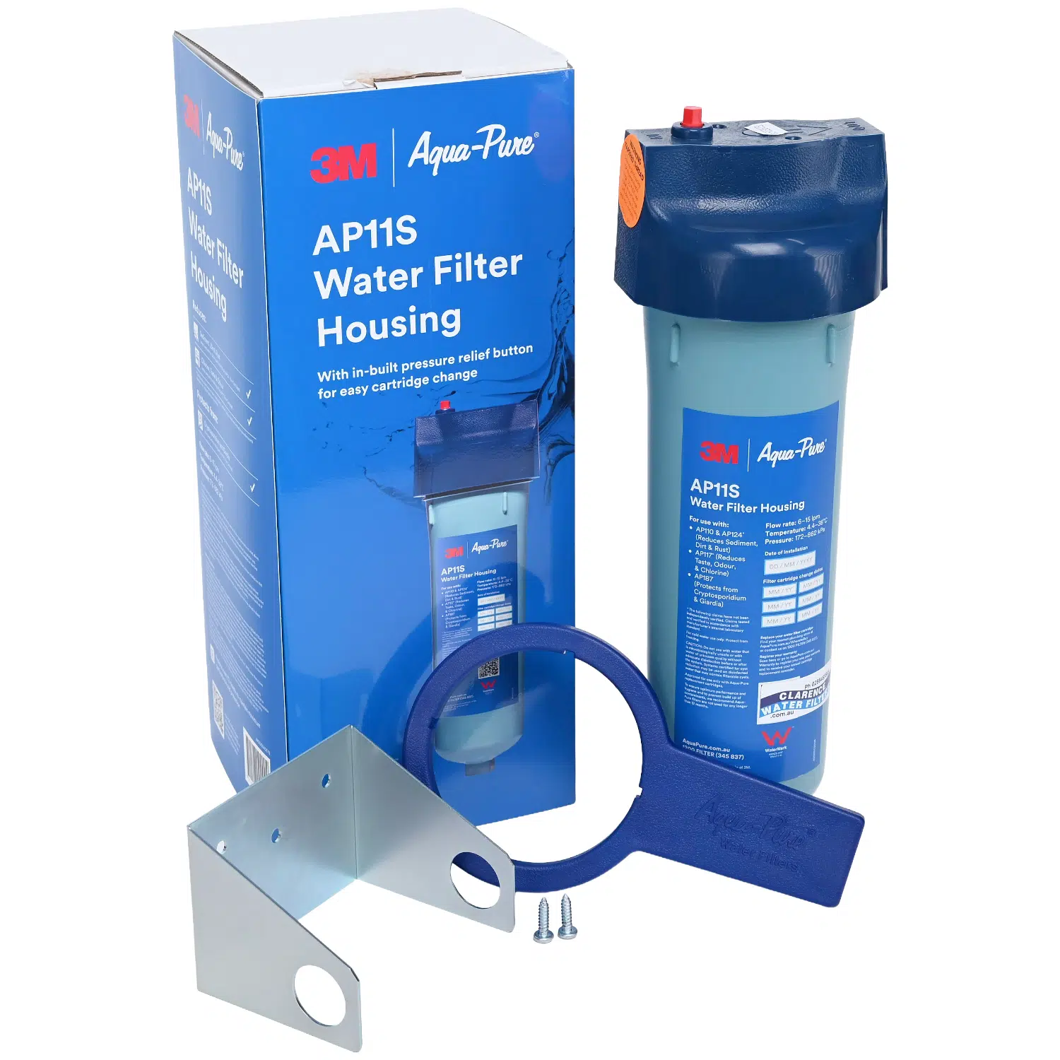 3m Aqua-pure AP11s High Pressure Blue Opaque Water Filter Housing Kit