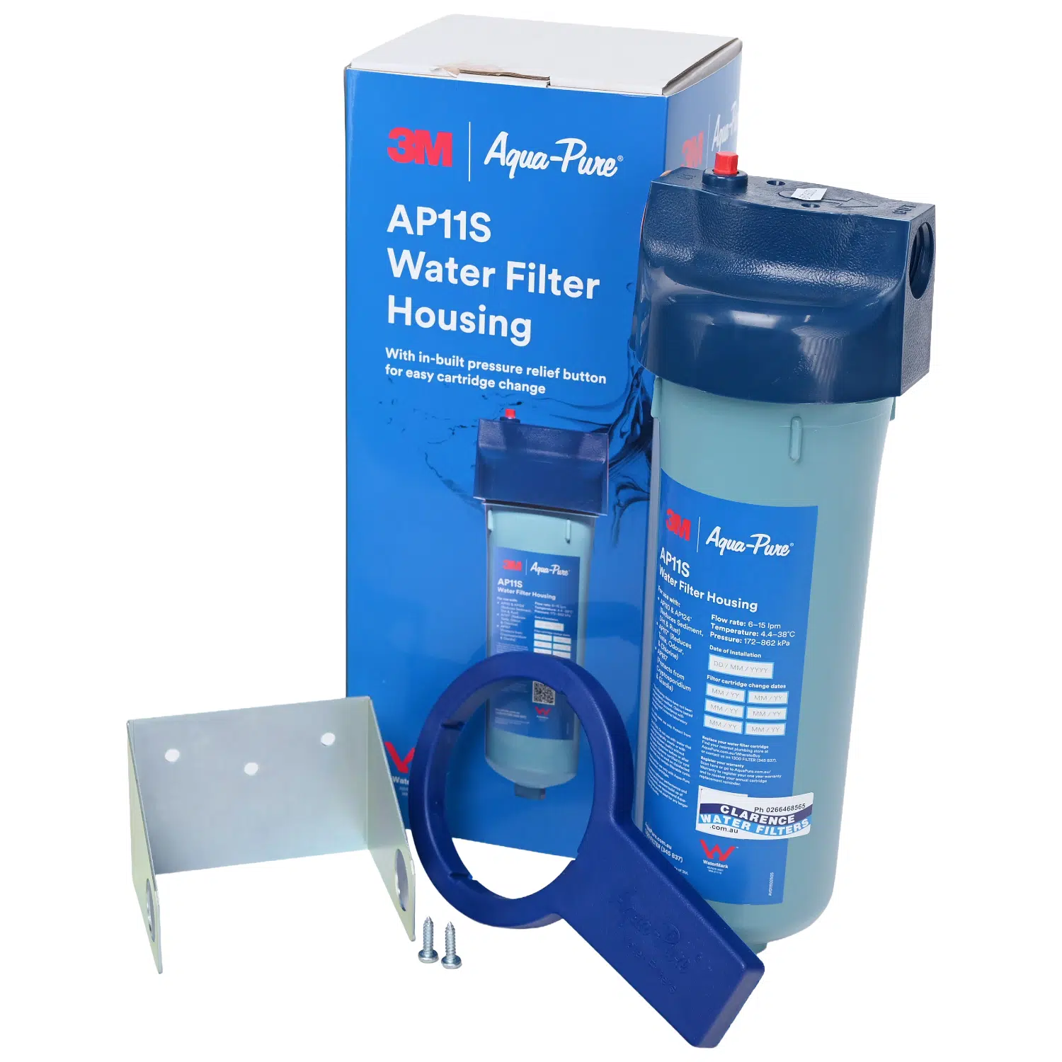 3m Aqua-pure AP11s High Pressure Blue Opaque Water Filter Housing Kit