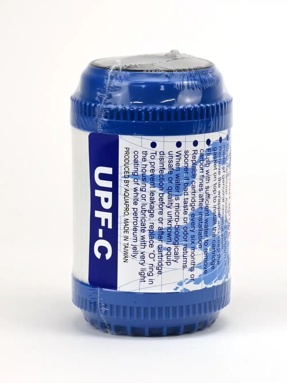 525GAC 5 inch by 2.5 inch GAC Carbon Water Filter UPF-C Aqua Pro_01