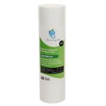 9 inch by 2 point 5 inch polyspun sediment filter rated at 1 micron