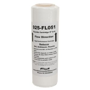 925-FL051 9 inch by 2 point 5 inch fluoride reduction water filter