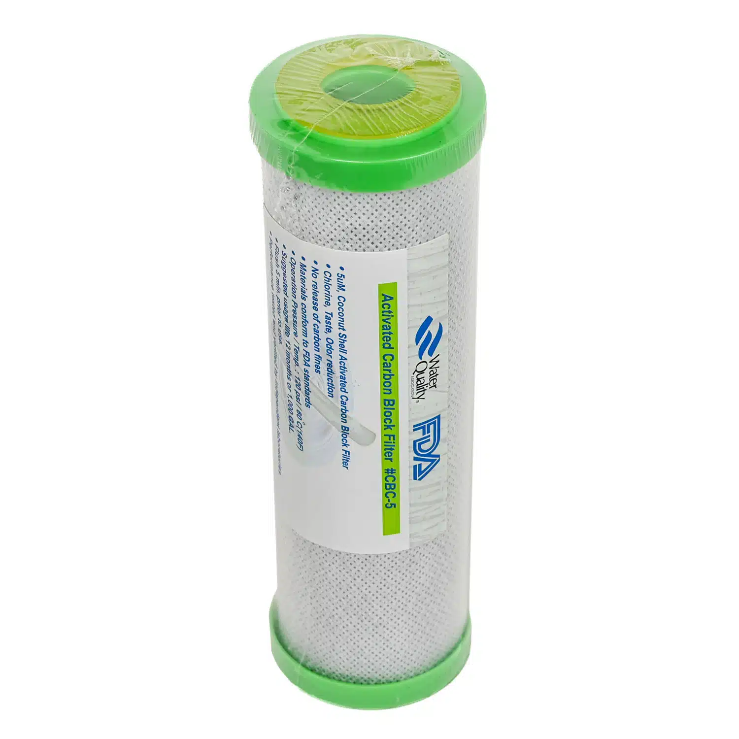 925CB5 Carbon Block 5 Micron 9 inch by 2 point 5 Filter