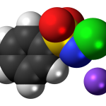 A 3D Image Of a Chloramine Molecule