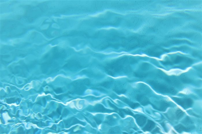 A photo of a pool containing heavily chlorinated water
