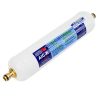 AIC-K Caravan and RV Inline Water Filter with Brass POH Fittings 5 Microns with KDF and GAC Carbon