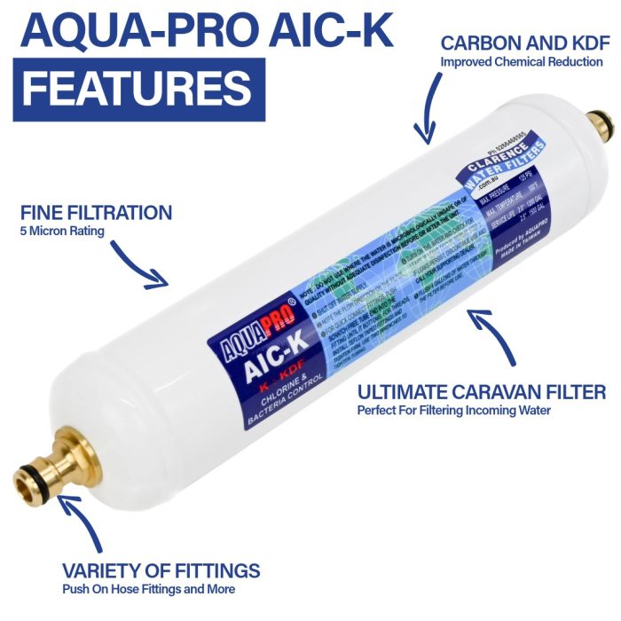 AQUA-PRO AIC-K Water Filter Features