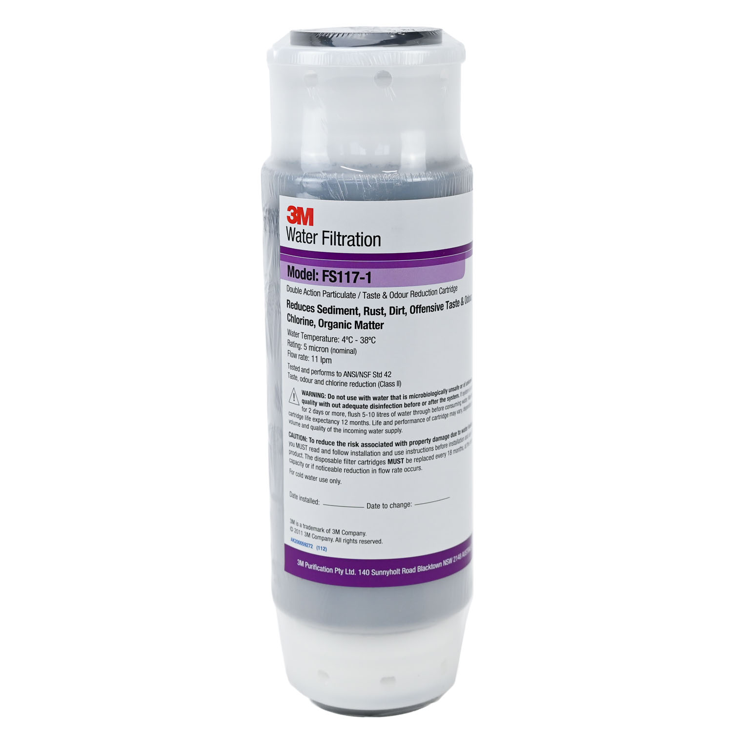Aqua Pure AP117 _ 3M FS117-1 Double Action Carbon Water Filter