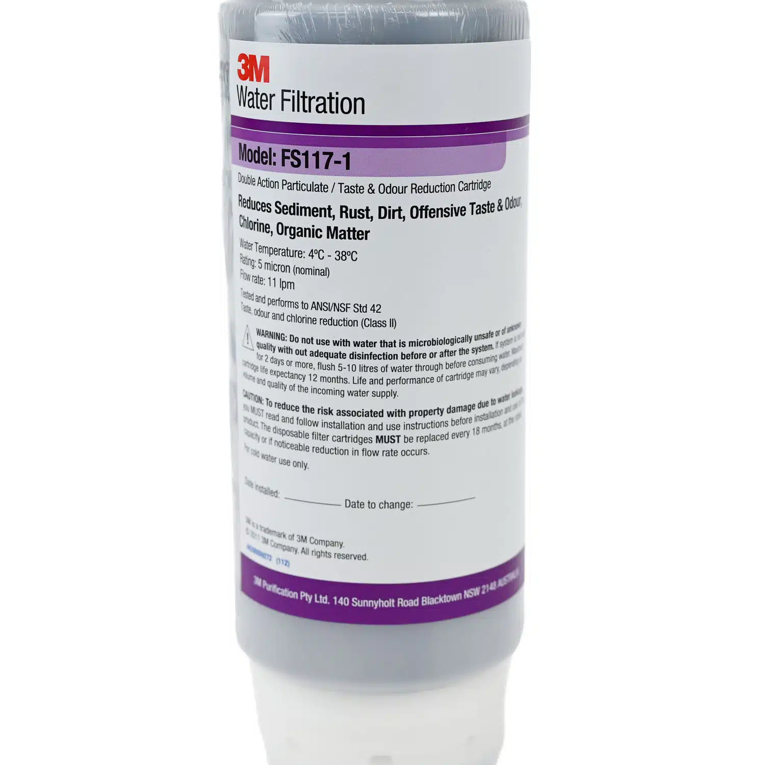 Aqua Pure AP117 _ 3M FS117-1 Double Action Carbon Water Filter