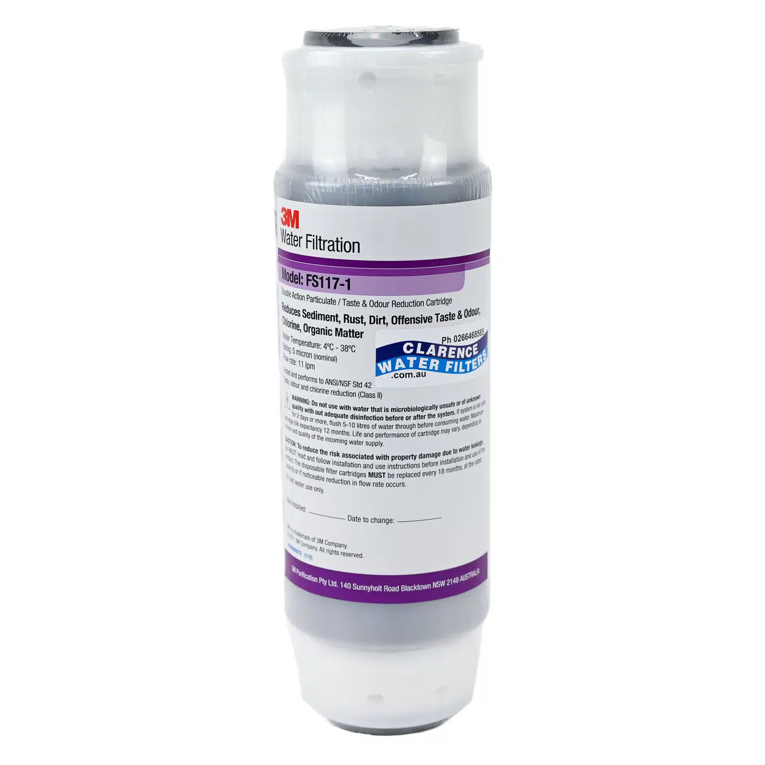 Aqua Pure AP117 _ 3M FS117-1 Double Action Carbon Water Filter